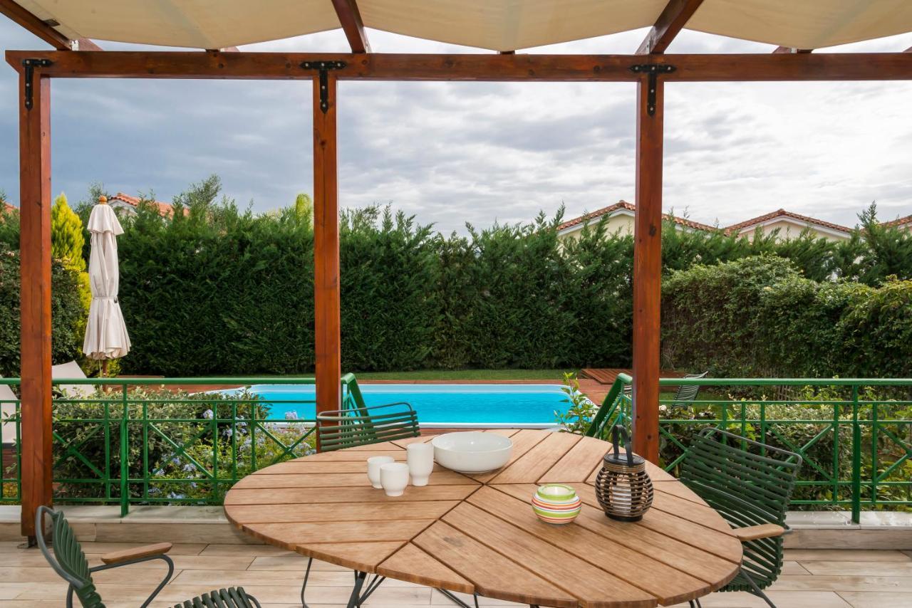Venus Villa With Private Pool, 2Min To The Beach Фінікунда Екстер'єр фото